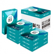 得力（Deli）Z7503 木尚复印纸 A4 70G 500张/包 8包/箱